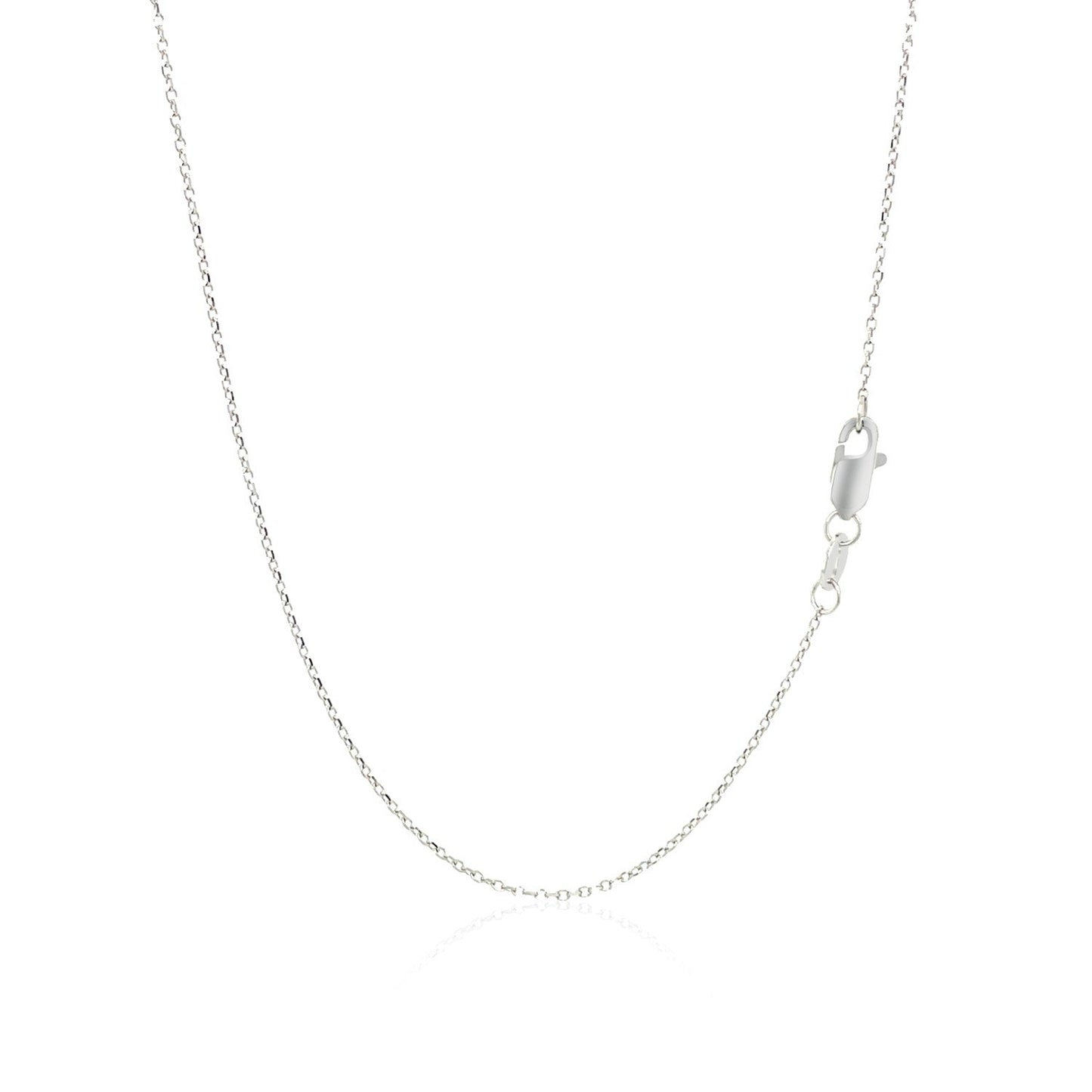 14k White Gold Diamond Embellished Cross Motif Necklace (.21cttw) - ThisandThatShoppe