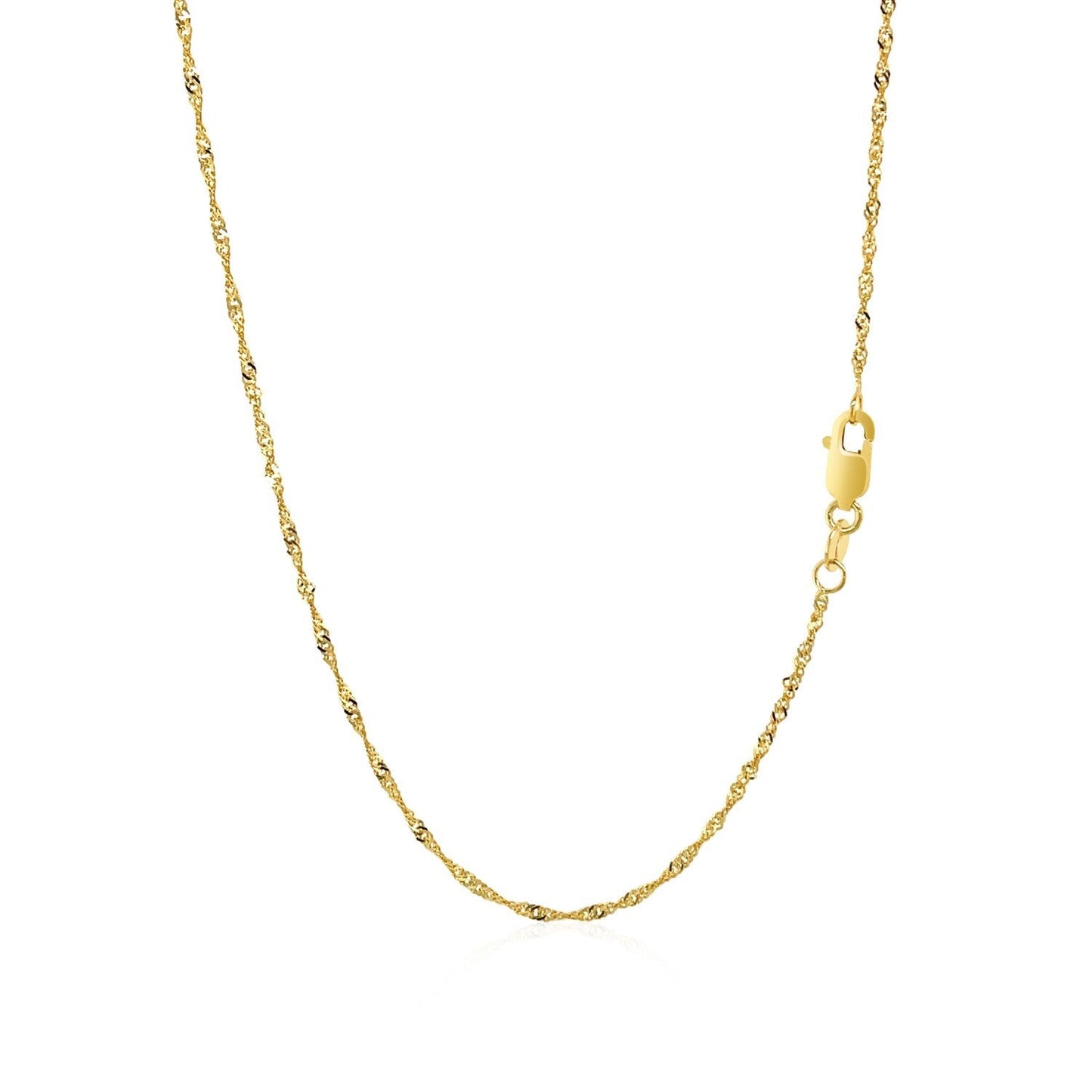 10k Gelbgold Singapurkette (1,50 mm)