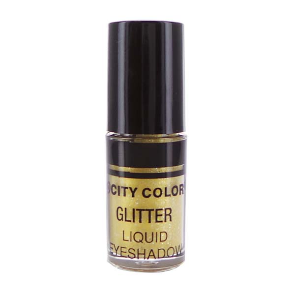 CITY COLOR Hi-Shine Glitter Liquid Shadow - Gold - ThisandThatShoppe