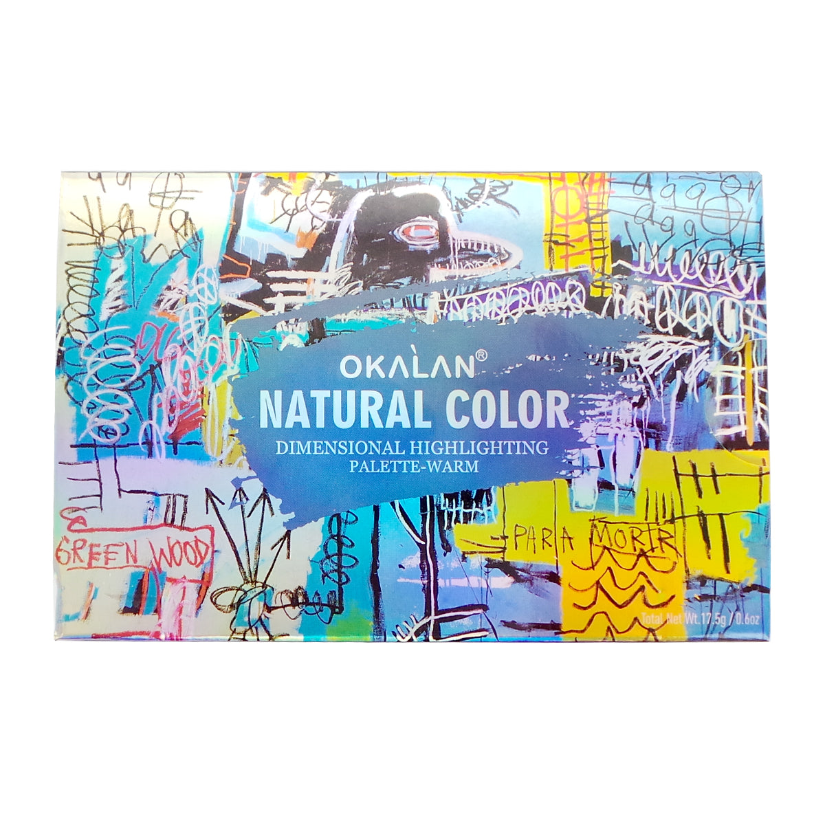 Palette de fards à paupières OKALAN Natural Color Dimensional Highlight