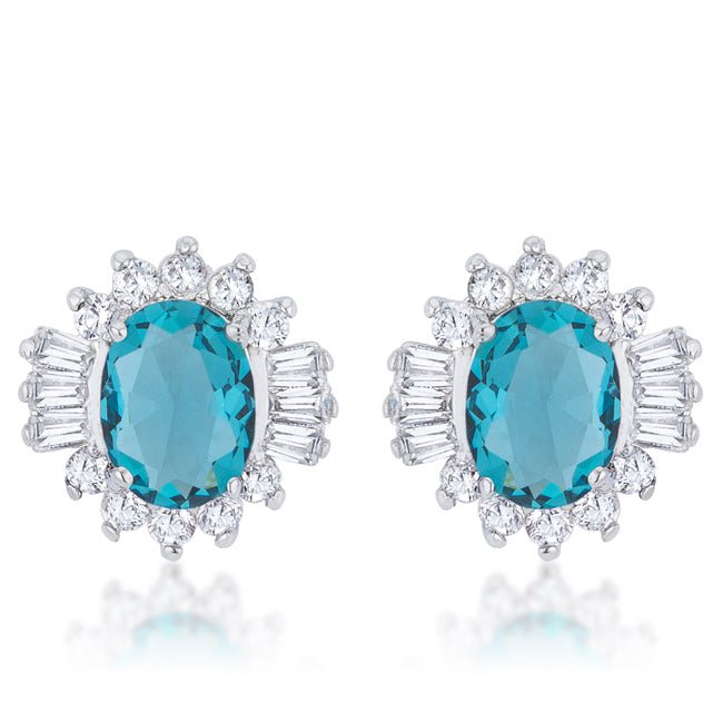 Chrisalee 3.3ct CZ Classic Stud Earrings - ThisandThatShoppe