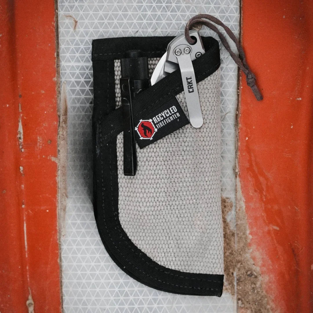 EDC Pocket CaddyEDC Pocket Caddy – Compact. Rugged. Front-Pocket Ready.
Handcrafted in the USA from repurposed fire hose, the EDC Pocket Caddy is built for clean, reliable everyday