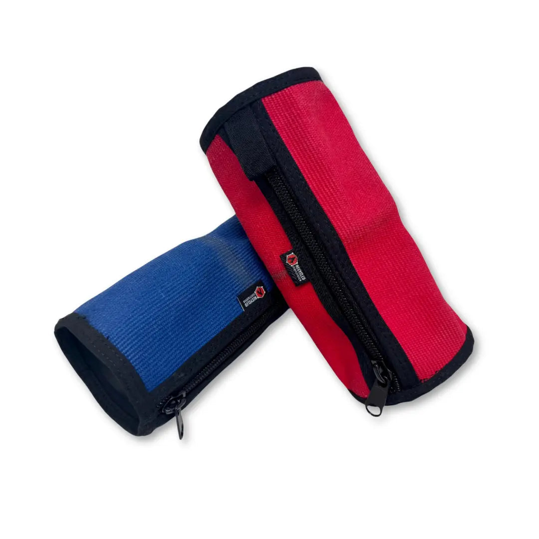 Fire Hose Dopp KitFire Hose Dopp Kit – Rugged Toiletry Bag Made from Repurposed Fire Hose
Crafted for durability and style, the Fire Hose Dopp Kit is built from 5" repurposed fire hos