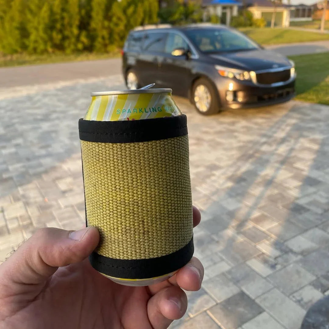Drink Sleeve - Firehose - StandardDrink Sleeve - Firehose - Standard
Tactical. Tough. One-of-a-Kind.
Meet the last drink sleeve you'll ever need. Handcrafted from authentic, battle-tested firehose, t