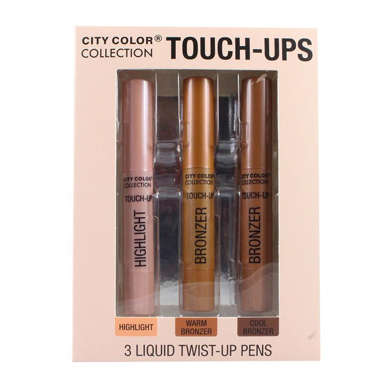 CITY COLOR Kollektion Highlight/Bronzer Touch-Ups Pen Set