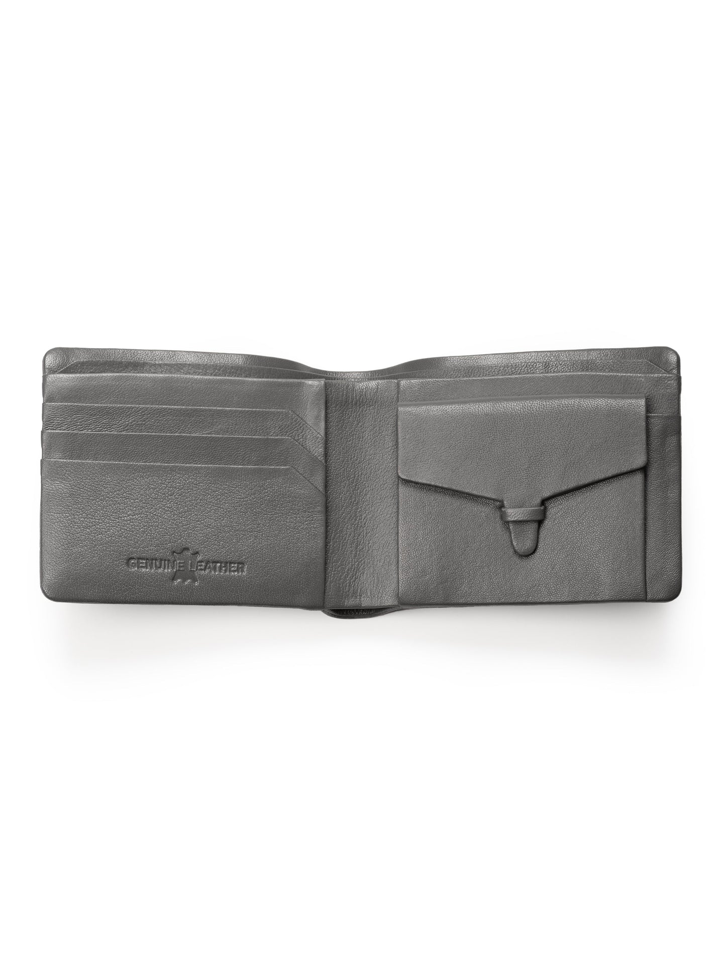 Graues Kodiak-Bifold-Portemonnaie