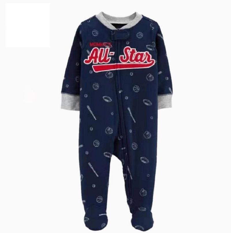 Modern Cartoon Unicorn Baby Girl Jumpsuit Footies Romper For Newborn Boy and Girls In Trend Design