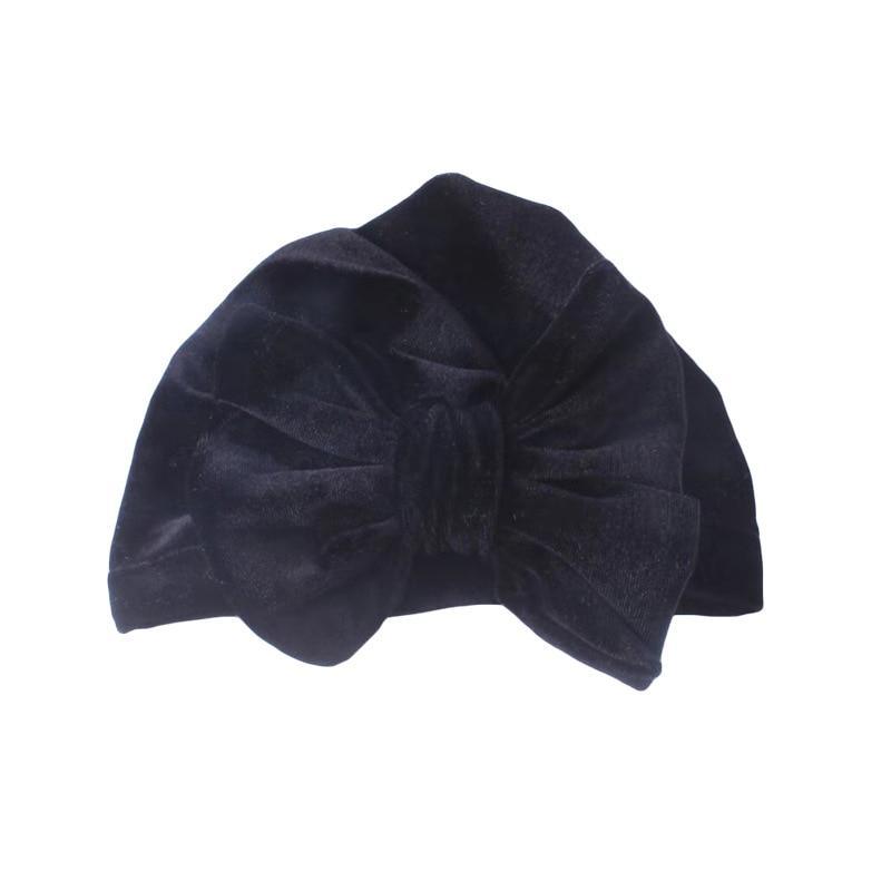 Infant Baby Headbands Solid Cotton Knot Turban Headband For Girls Beanie Hat Headwear For Girls