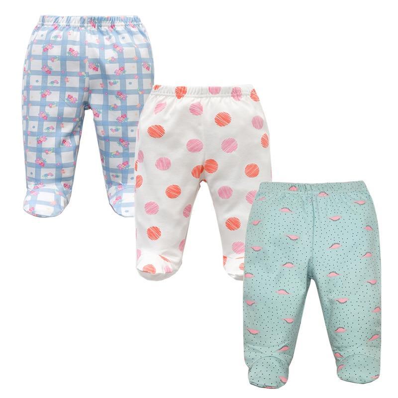 3PCS Baby Pants 100% Cotton Baby Girls and Boys Clothes Unisex Casual Bottom PP Pants Newborn Baby Clothing For Children