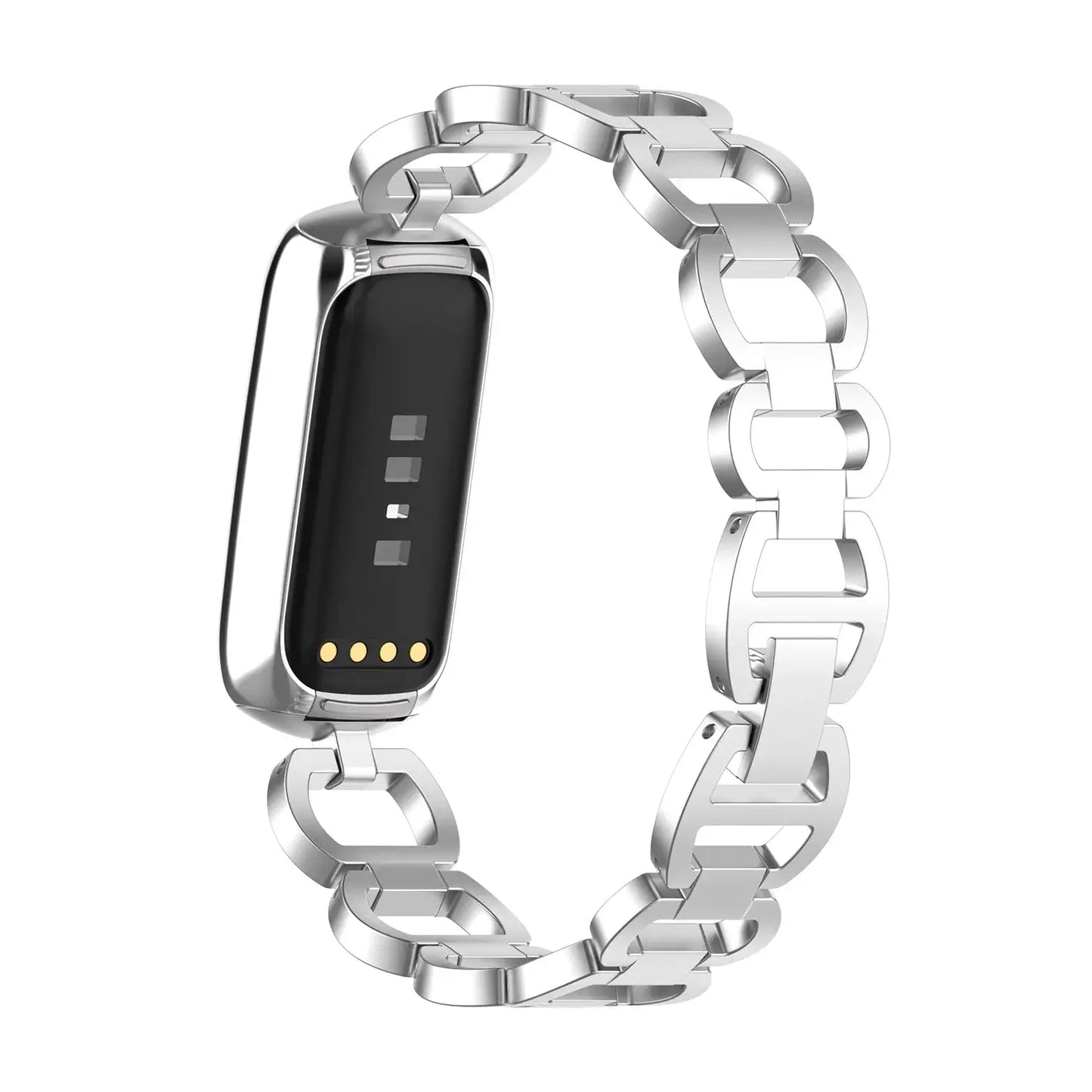 Bracelet Fitbit Luxe en acier inoxydable - Design élégant et raffiné