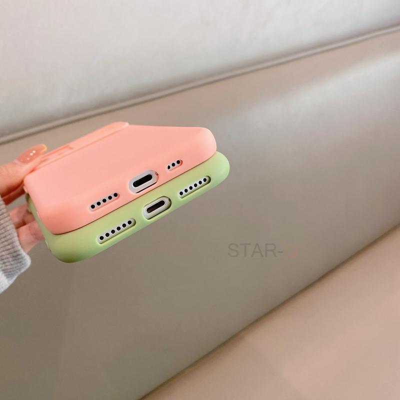 Modern Slide Camera Protector Phone Case On For Iphone 13 Pro 11 12 13pro Max Mini Iphone13 12pro Silicone Silicone Shockproof Phone Case Drop Protection Back Cover For Smartphone