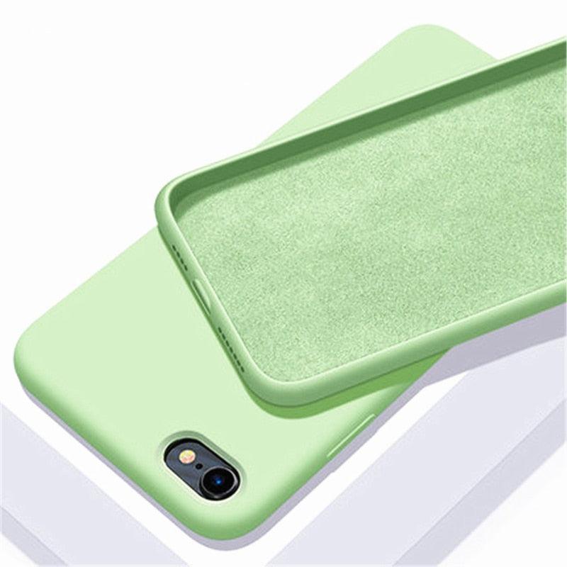 Soft-Touch Full-Body Protection Case For iPhone Case for iPhone 14 13 12 Pro Max Mini Cover Silicone Phone Case for iPhone Flexible Ergonomic Case Design for iphone