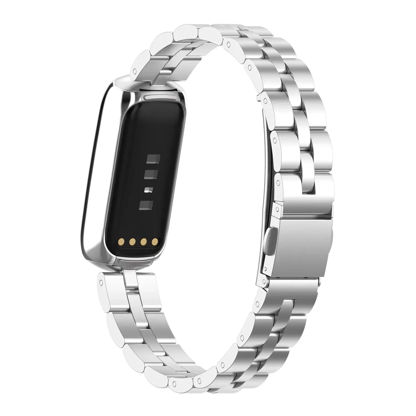 Fitbit Luxe Armband aus Edelstahl – elegantes Luxus-Design