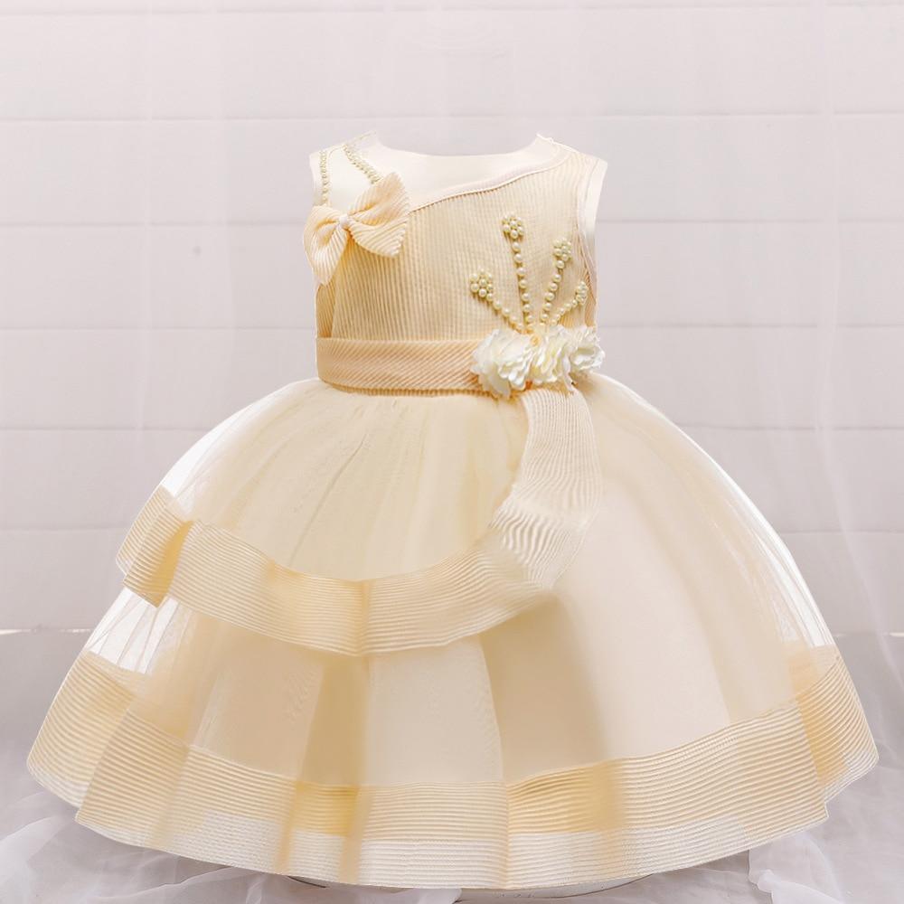 New Baby Girl Net Puffy Princess Party Dress Clothes Luxury Unique Design Perfect Gift