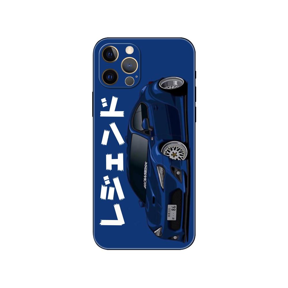 Black Phone Case Mask for iphone 5 5s se 2020 6 6s 7 8 plus x 10 XR XS 11 12 mini pro MAX Back Cover Sports Car Transparent Phone Case Silicone Back Cover For iPhone