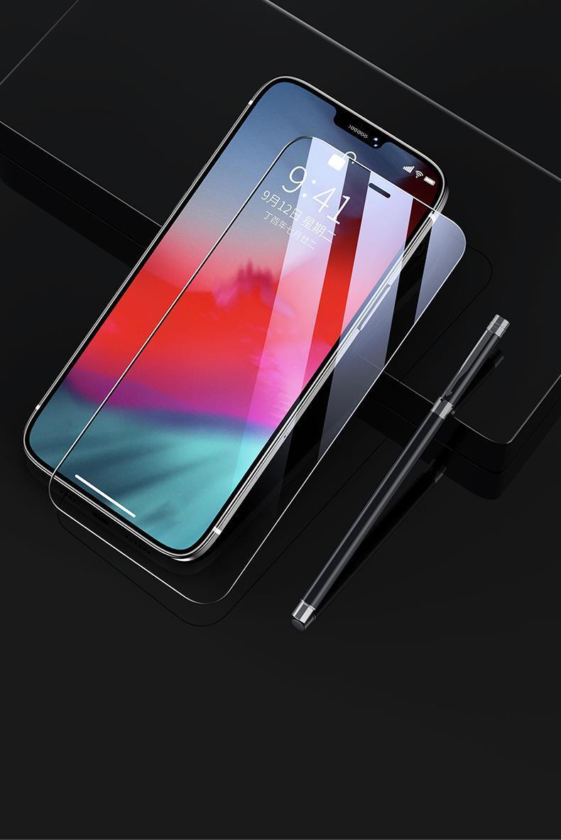 3 In 1 2PCS Front+Back+Lens Full Cover Tempered Glass Film For iPhone 12 11 Pro Max Mini Screen Protector For iPhone 13 Pro Max Glass Temper Glass Film Temper Glass Film Premium HD Clarity Anti-Fingerprint/Scratch for iPhone