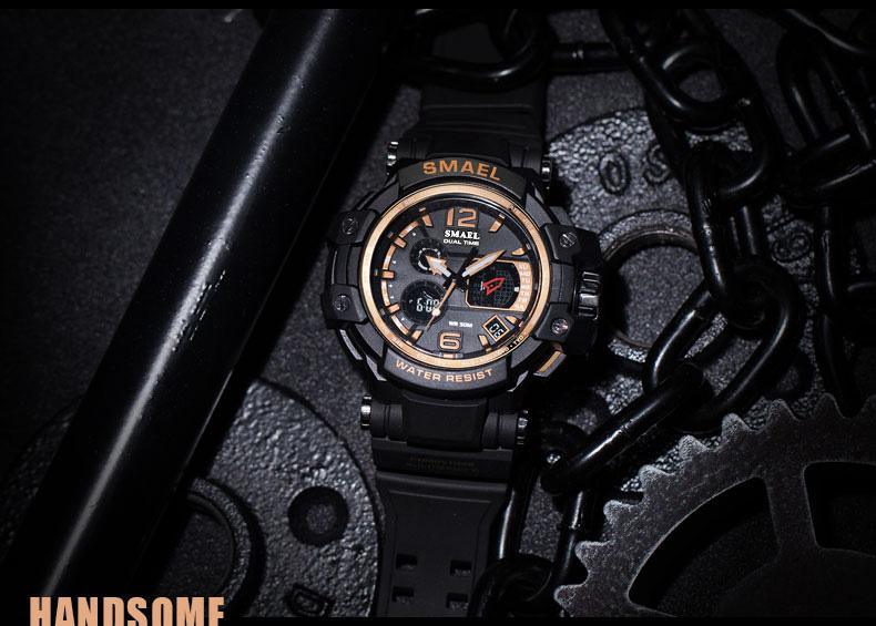 Sport Men Watch White LED Digital 50M Waterproof Casual Watch In Luxury Modern Design Relogios Masculino