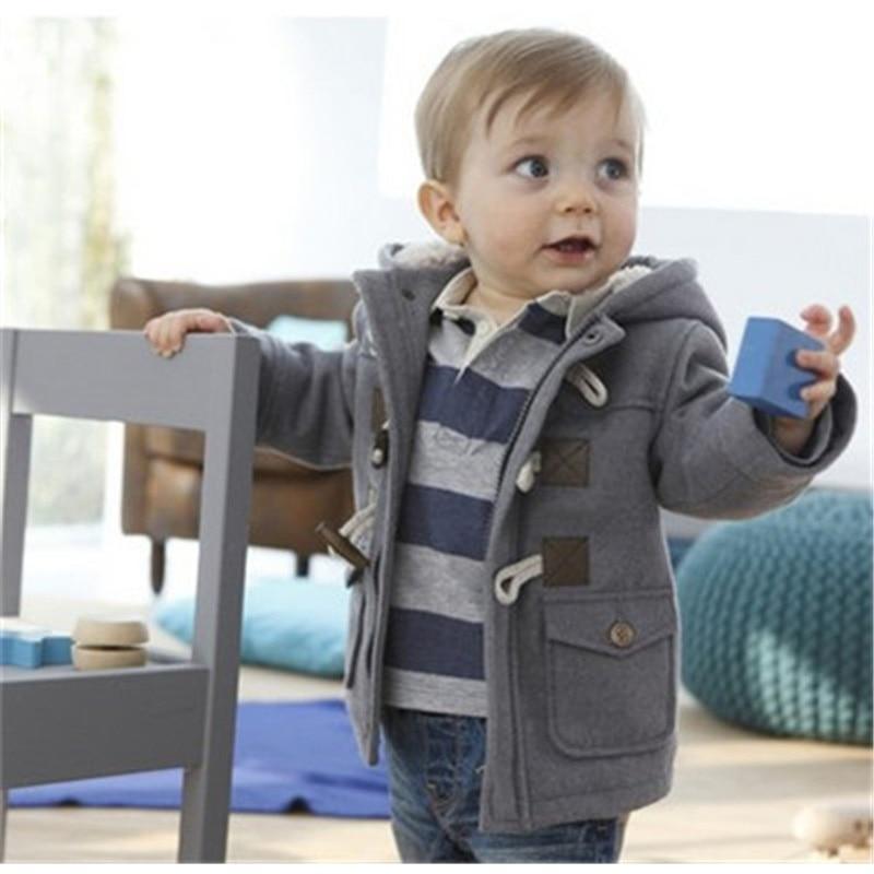 Infant Baby Jacket Autumn Winter Hooded Outerwear Coat / Newborn Jacket.