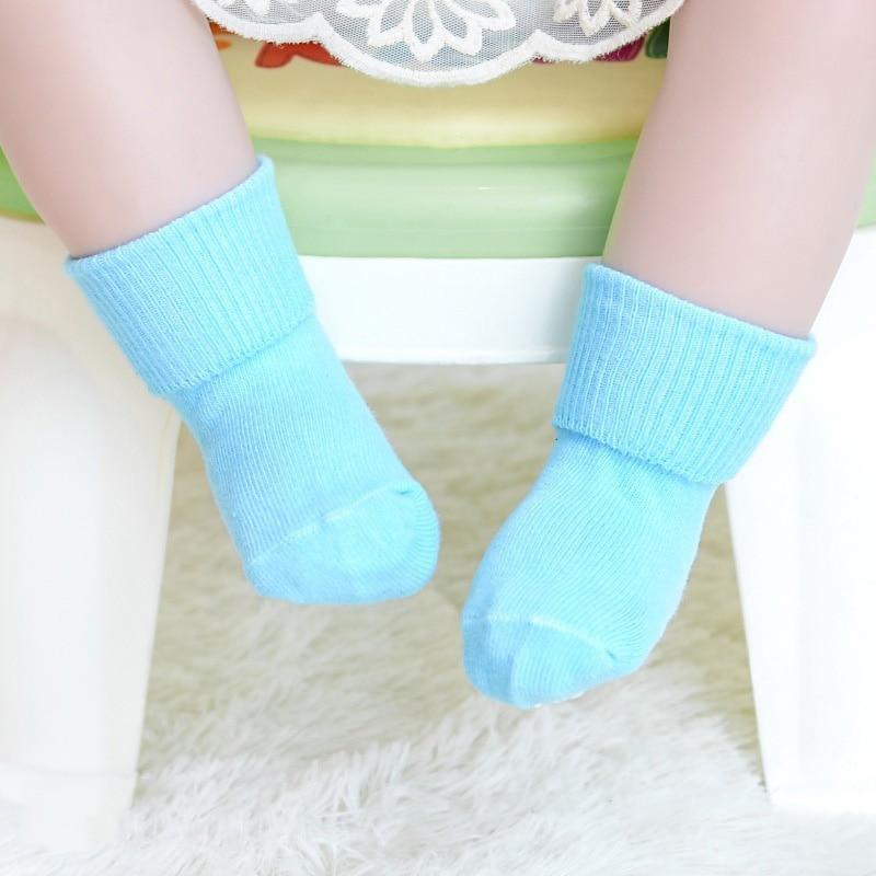 Cotton Baby Candy Color Anti Slip Soft Kids Floor Socks For Newborn Baby Boy And Girls