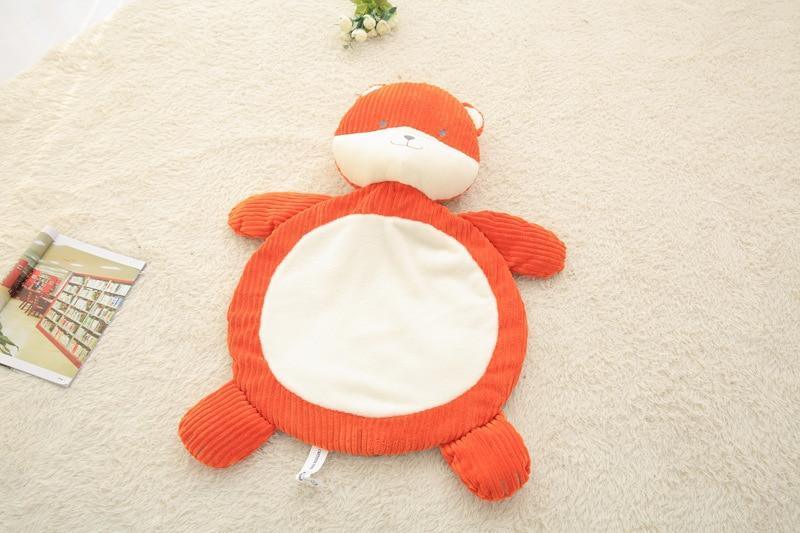 Modern Plush Climbing Carpet Play Mats Newborn Animal Play Mats Soft Sleeping Mat Cotton Elephant & Fox Carpet For Kids