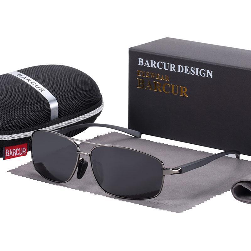Luxury Elegent Vintage Retro Brand Designer Polarized Sunglasses Square Classic Shades Glasses WIth UV400 Protection