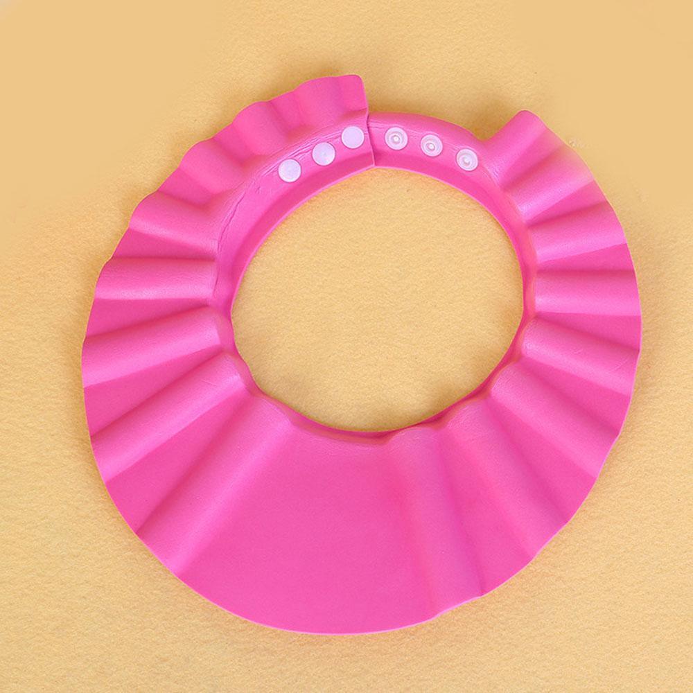 Modern Baby Shower Sheild Cap Reusable Waterproof Bath Hat Teen Girl Shower Haircut Cap for Boys and Girls Shampoo Cap Design