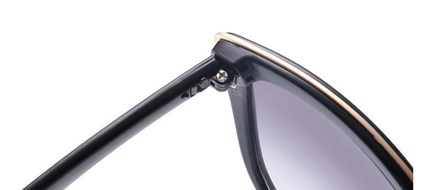 Luxury Modern Luxury Cateye Woman Vintage Classic Gradient Lady Sunglassese With UV400 Protection