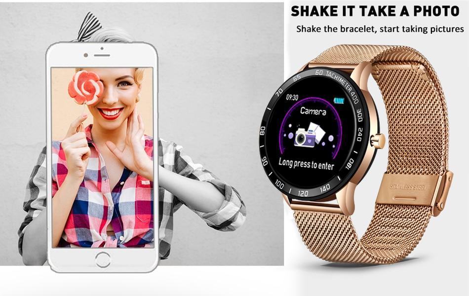 Modern Luxury New Smart Watch For Men and Women LED Color Screen And With Heart Rate Blood Pressure Tracker With Multi-Function Mode Sport Smartwatch fitness Tracker