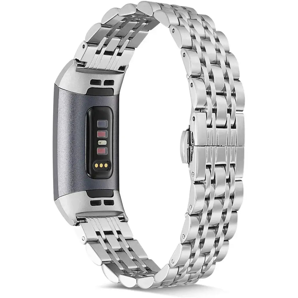 Fitbit Charge 5 6 3 4 2 Edelstahl-Metallarmband