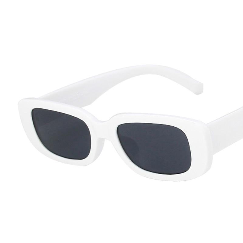 Vintage Retro Small Rectangle Sunglasses Women Brand Designer Square Sunglasses Shades Female UV400