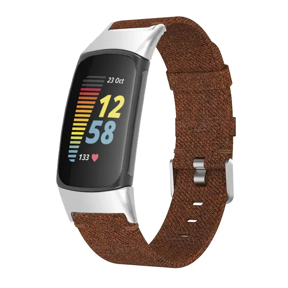 Fitbit Charge 5 6 Nylon-Armband - Robustes, bequemes Armband