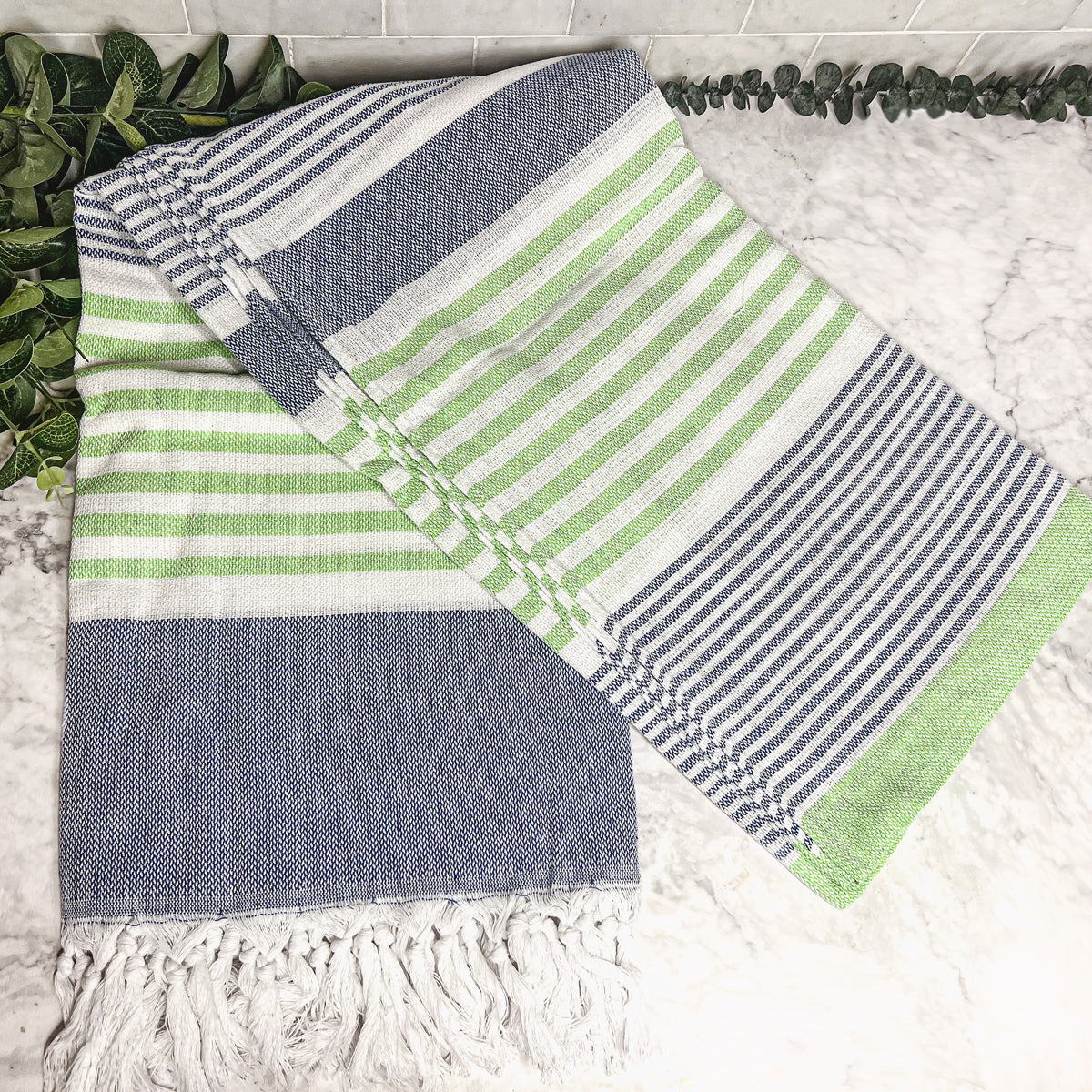 Serviette de plage/bain Peshtemal légère en coton 180GSM avec franges Pop Of Summer