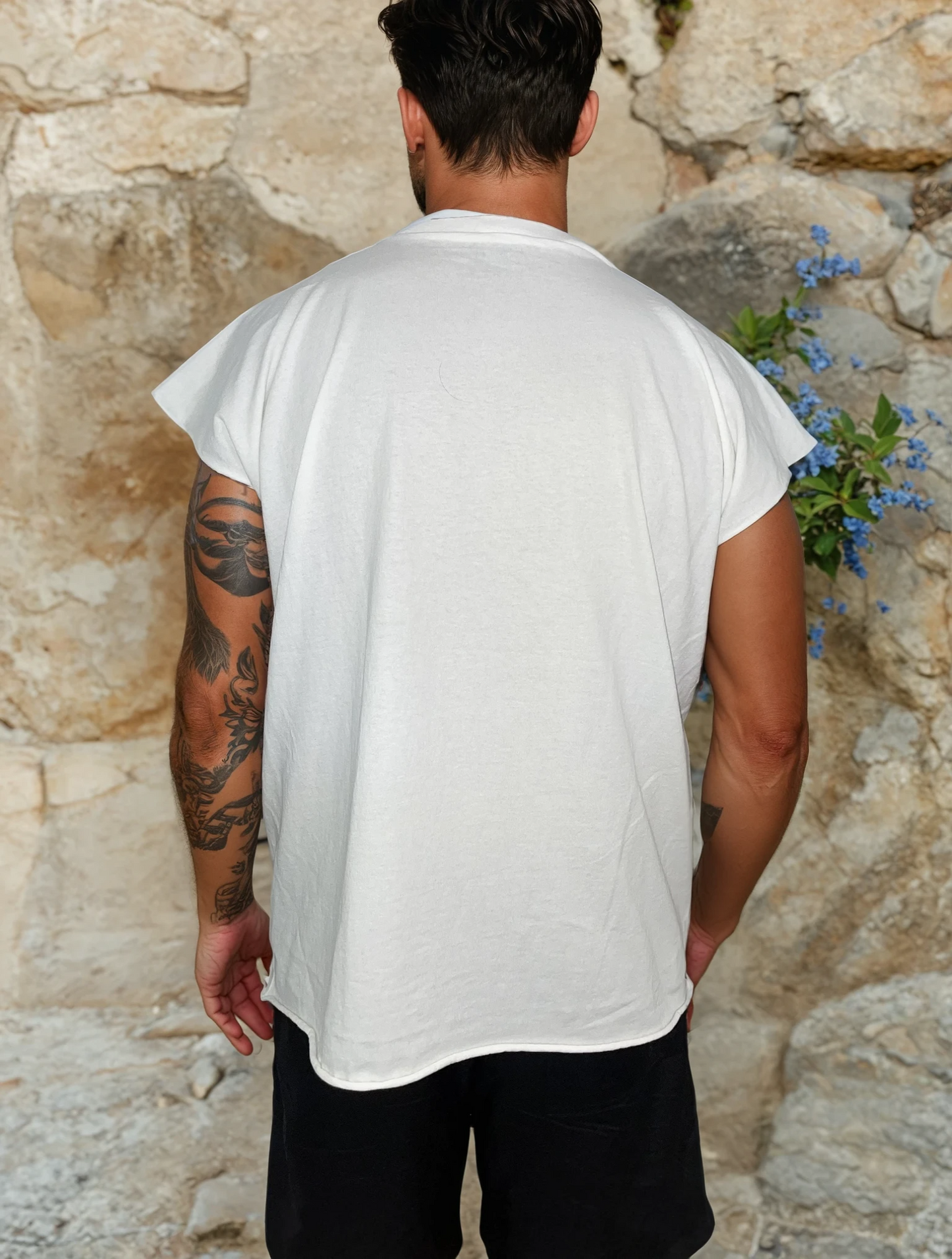 KX Thunder Palm Muscle Tee Bundle (Black and White)