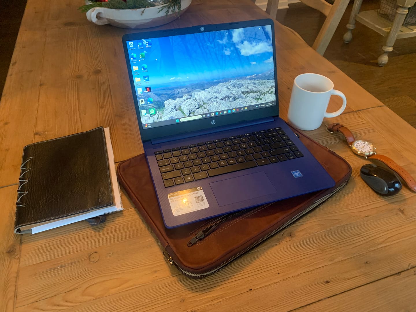 Zento Laptophülle - Dunkelbraun