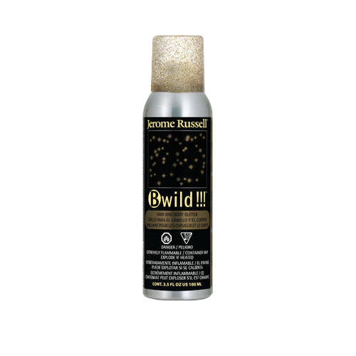 JEROME RUSSELL BWild Glitter Spray - Gold - Gold