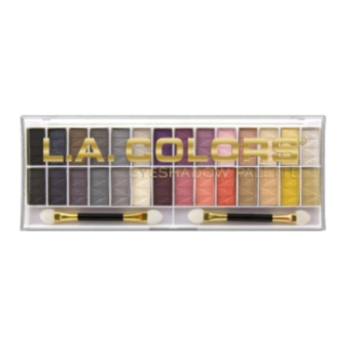 L.A. COLORS 28 Color Eyeshadow Palette - Malibu - Malibu