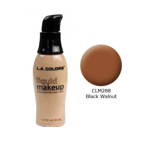 LA COLORS Fond de teint liquide - Noyer Noir