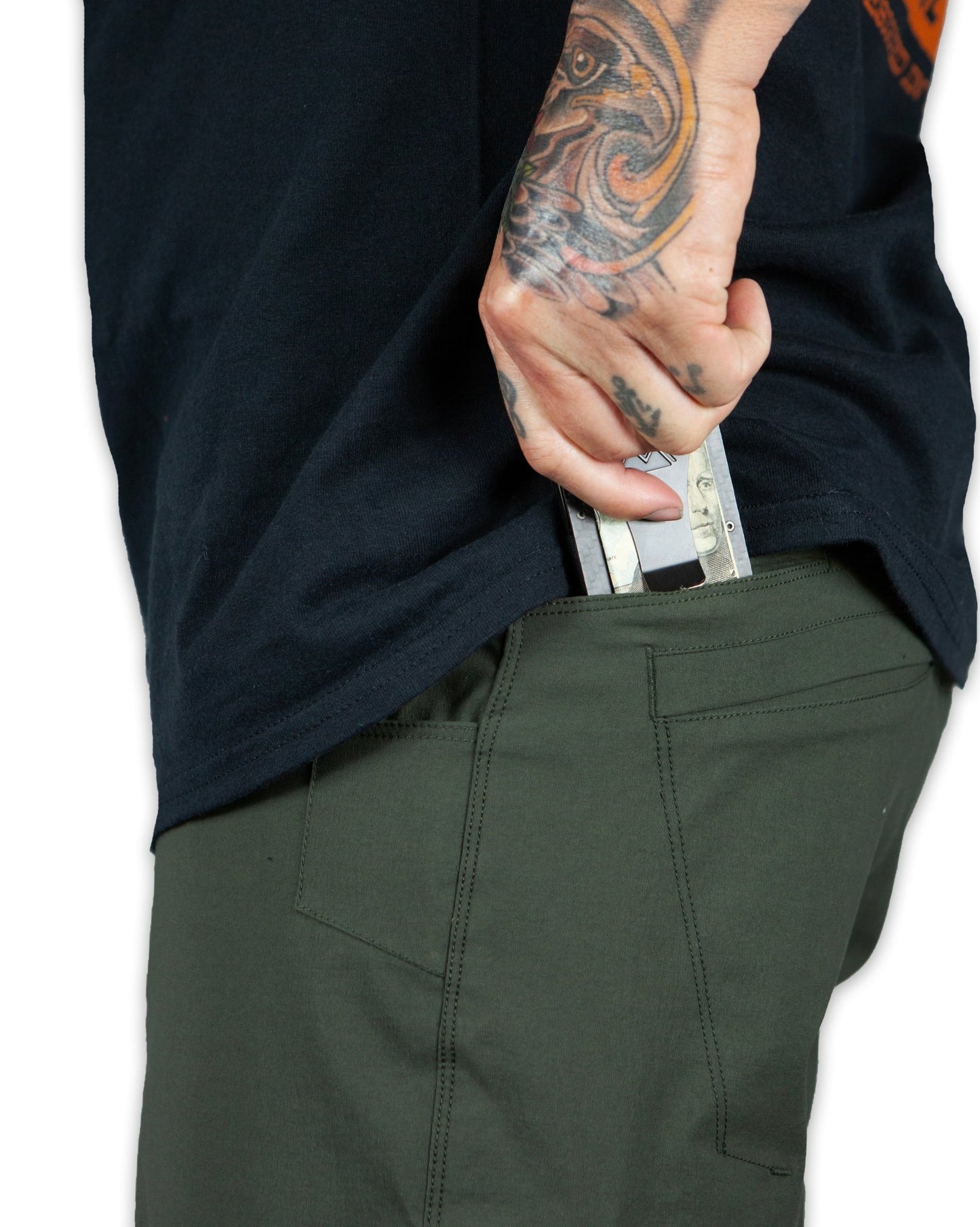 Lancer Taper Fit Pant - Dk Army - ThisandThatShoppe