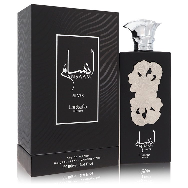 Lattafa Pride Ansaam Silver von Lattafa Eau De Parfum Spray (Unisex) 100 ml für Damen