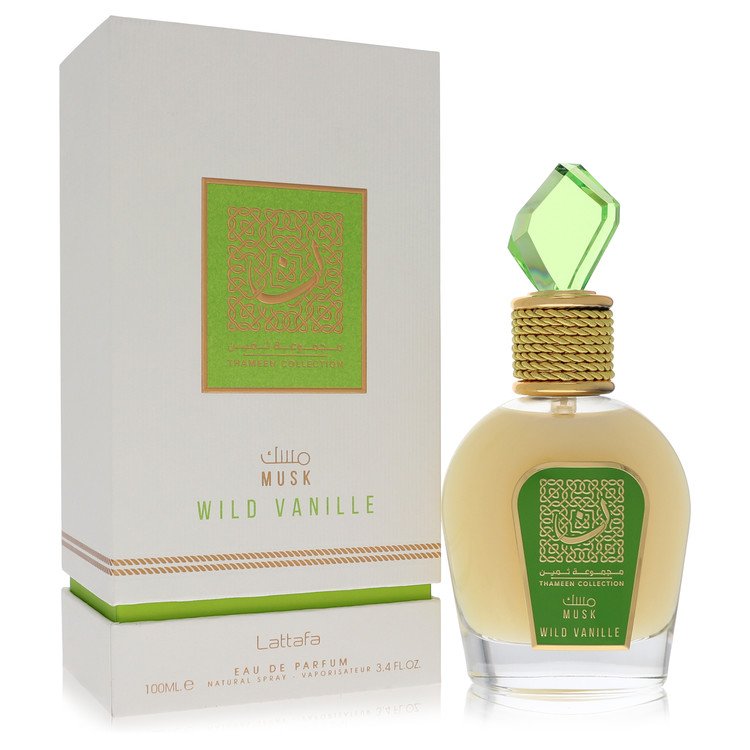Lattafa Musk Wild Vanille von Lattafa Eau De Parfum Spray (Unisex) 100 ml für Damen