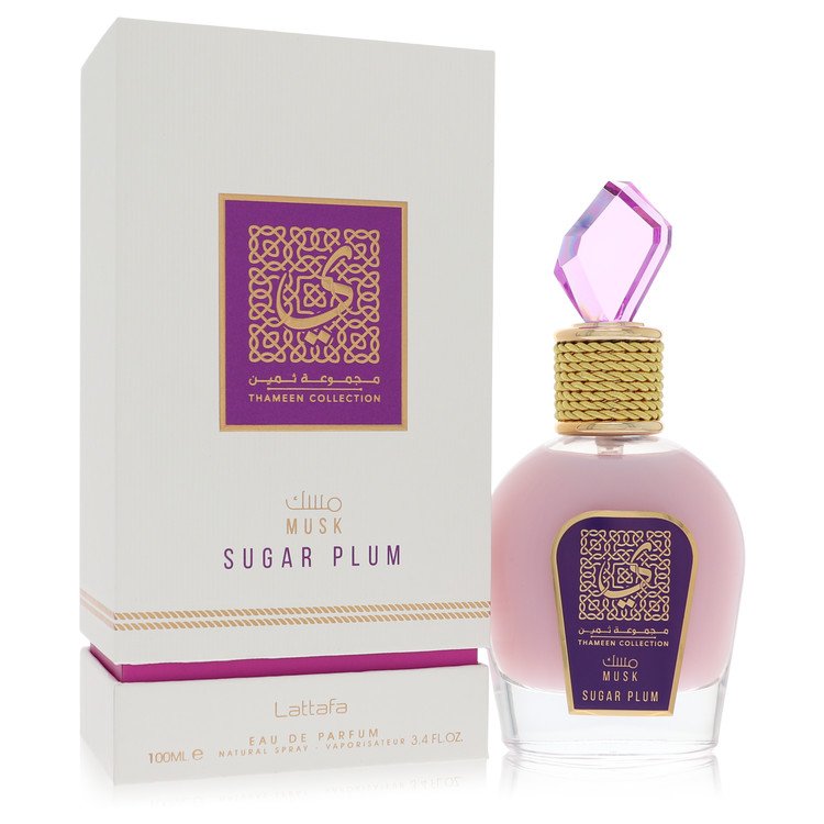 Lattafa Musk Sugar Plum von Lattafa Eau de Parfum Spray (Unisex) 100 ml für Damen