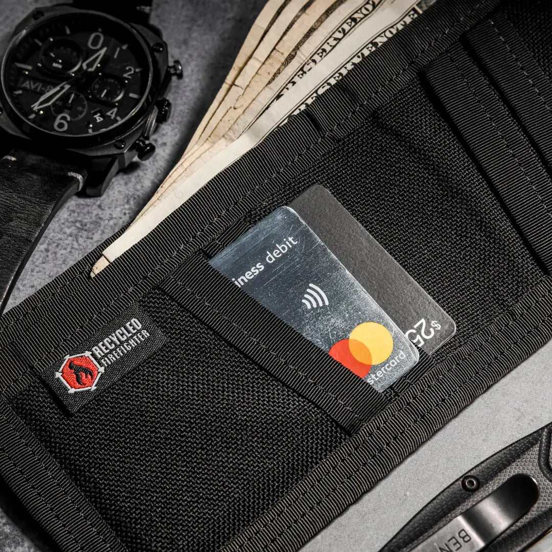 Lieutenant Wallet - Combat Leather EditionHandbags & AccessoriesLieutenant Wallet – Traditional Bifold, Built for Unfolded BillsHandcrafted in the USA | Combat Boot Leather Edition
After nearly 5 years of crafting rugged, purpose