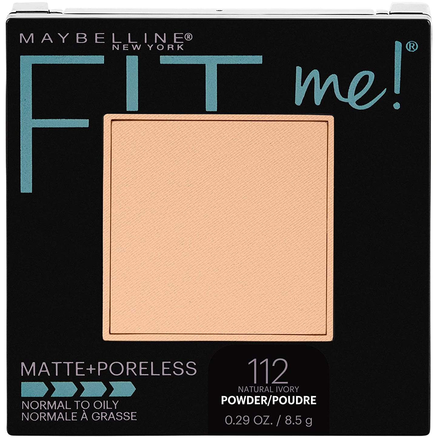 MAYBELLINE Fit Me Matte + Poreless Puder - Natural Ivory 112