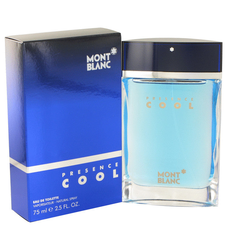 Presence Cool by Mont Blanc Eau De Toilette Spray 75 ml für Herren