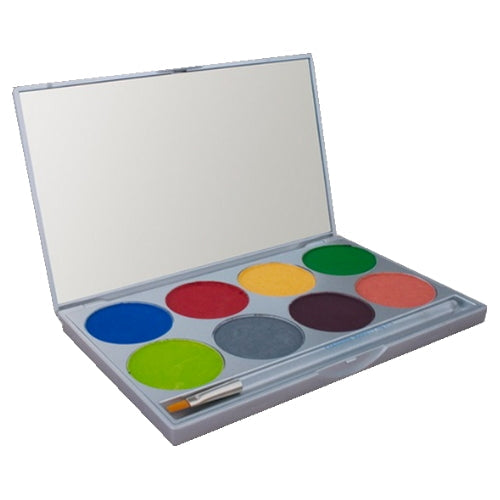 mehron Paradise Makeup AQ - 8-Farben-Palette - Tropical