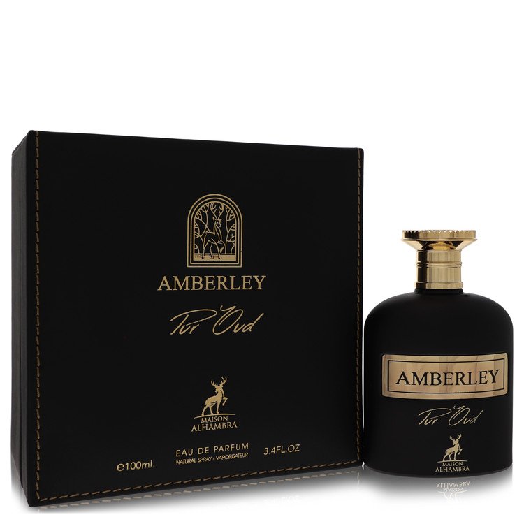 Maison Alhambra Amberley Pure Oud by Maison Alhambra Eau De Parfum Spray (Unisex) 3,4 oz für Damen