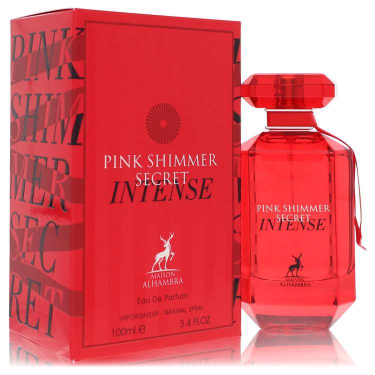 Maison Alhambra Pink Shimmer Secret Intense par Maison Alhambra Eau De Parfum Vaporisateur 100 ml pour Femme
