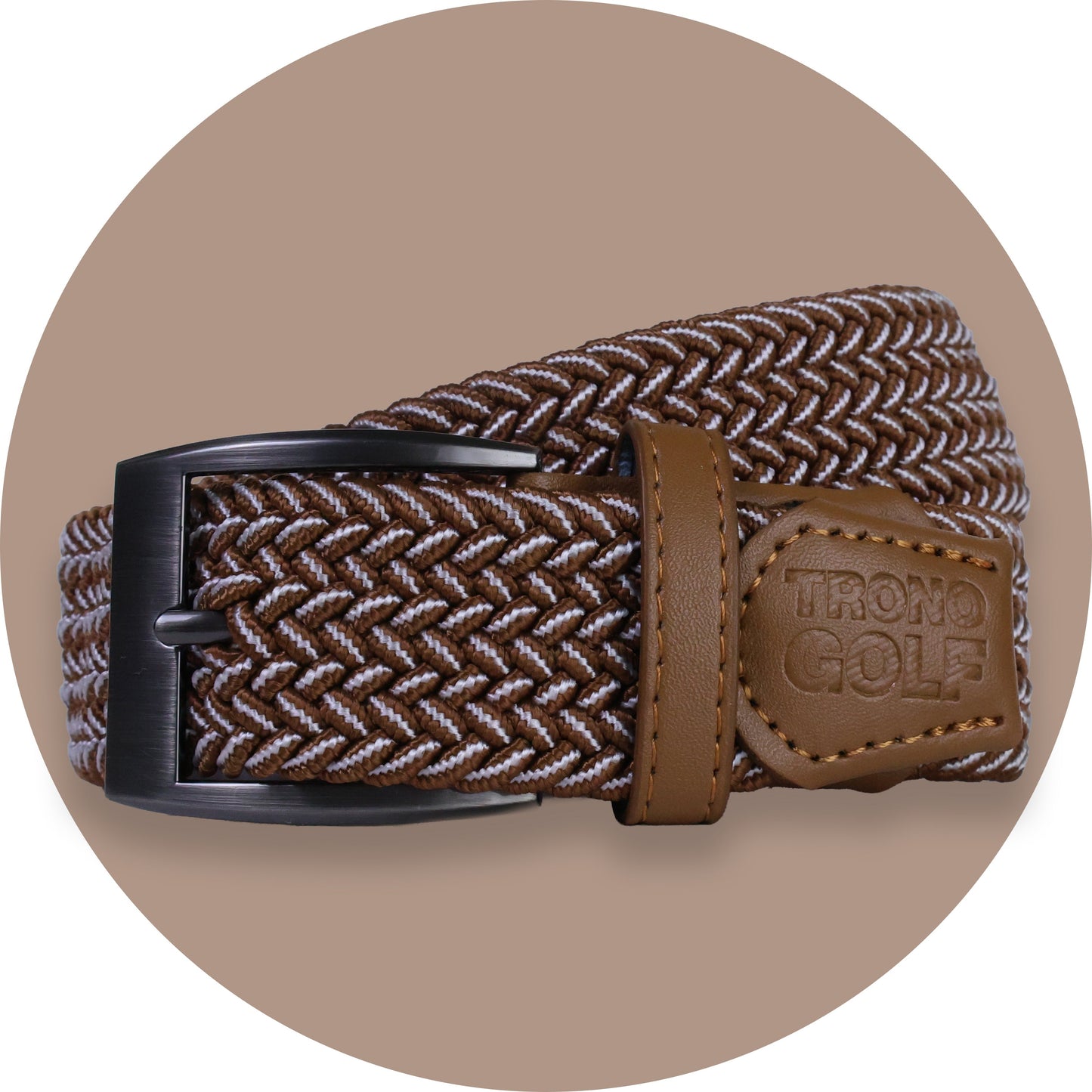 Mocha Premium Stretch Belt - ThisandThatShoppe