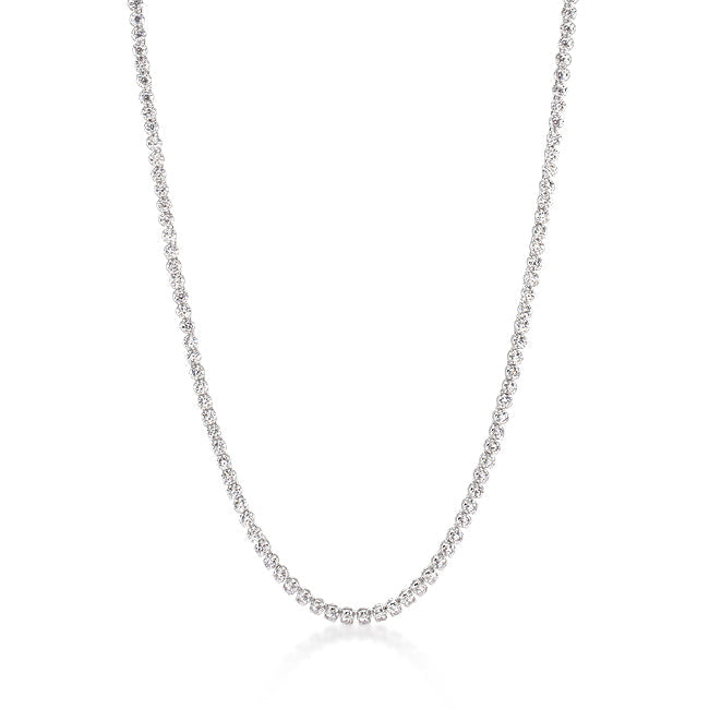 Long Elegant Cubic Zirconia Necklace - ThisandThatShoppe
