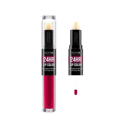 NICKA K 24HR Lip Color and Primer - 03 Amaranth - ThisandThatShoppe